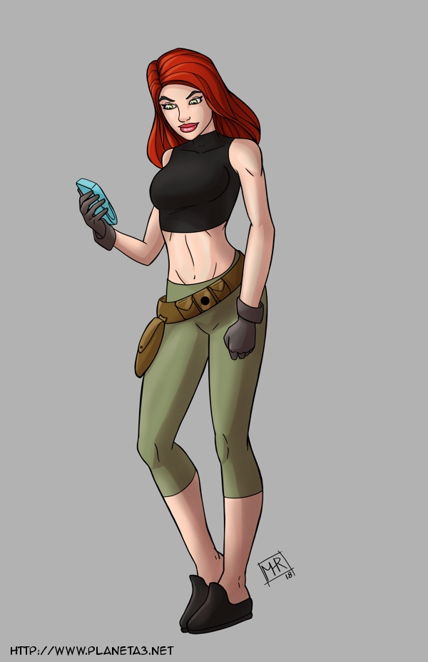 Kim Possible in ninja outfit by Jamartone on DeviantArt
