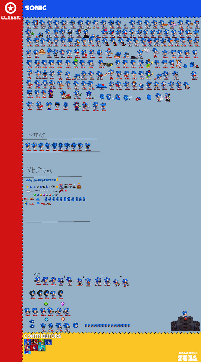 sonic modgen by cristianyair28 ThiagoMexYT by ThiagoMexYT on DeviantArt