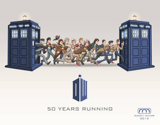 Doctor Who 50th for SDCC'13 Souvenir Book