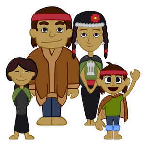 Familia Mapuche