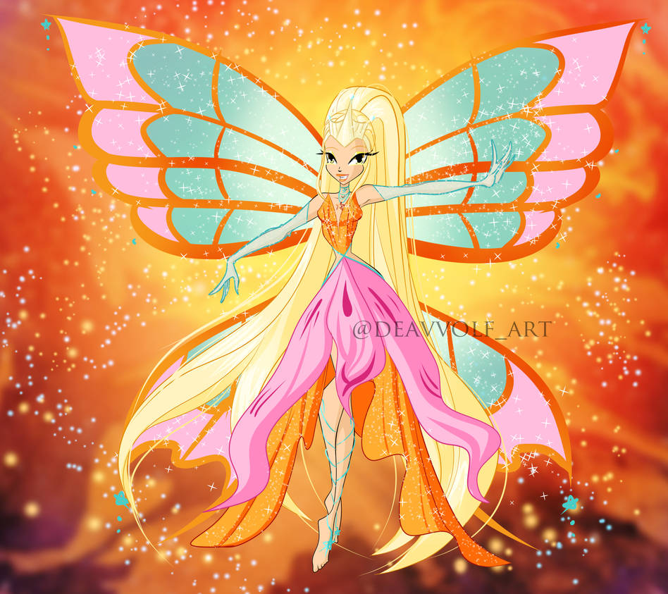 Winx Club Stella Enchantix By Presowinx On Deviantart