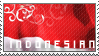 Indonesia Flag Stamp