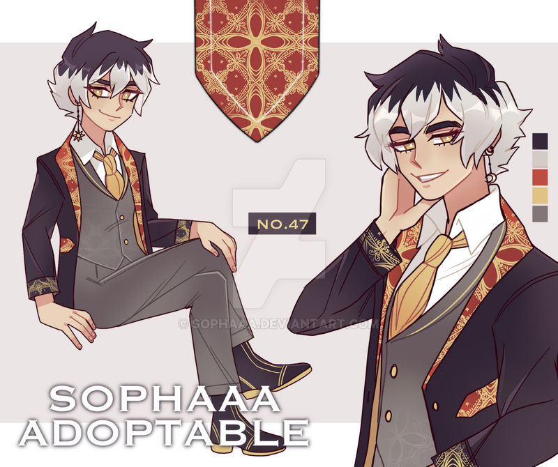 (CLOSED) AUCTION ADOPTABLE - 47 by Sophaaa on DeviantArt