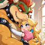 Fanfic front page - Bowser and princess Peach