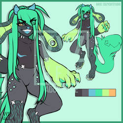 [CLOSED] Green Ghost Monster Anthro