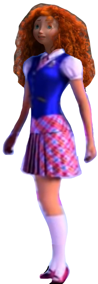 Merida with her Princess Charm School outfit by ChavoIsCutie on DeviantArt