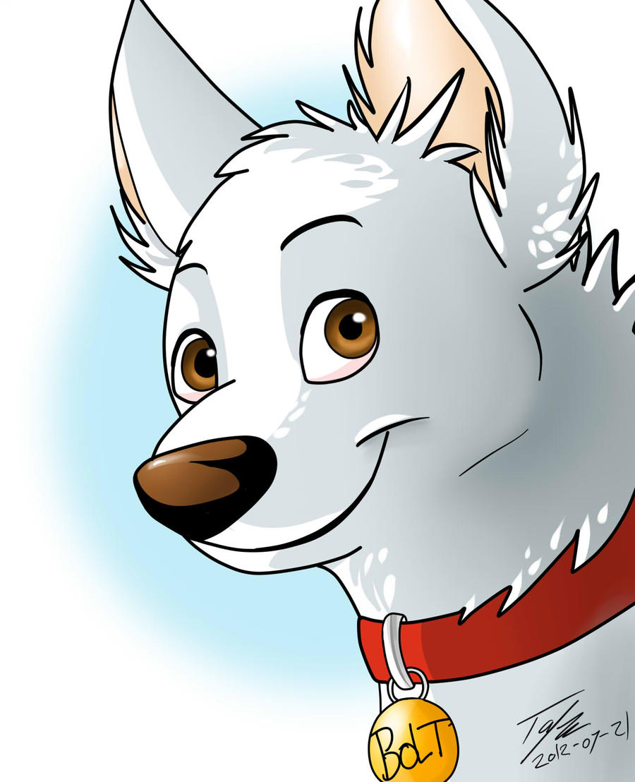 Bolt Deviantart Disney's Bolt by Tenynn on DeviantArt