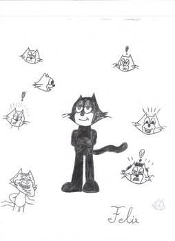 Felix The Cat Drawing