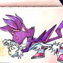 Copic Markers: Blaze the cat