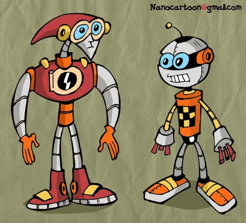 Robotines by ZeroCartoon on DeviantArt