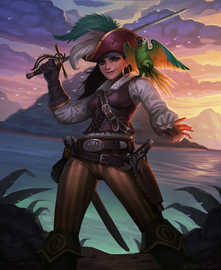 wallpapers Simple Female Pirate Drawing pirate girl by indrakin on deviantart