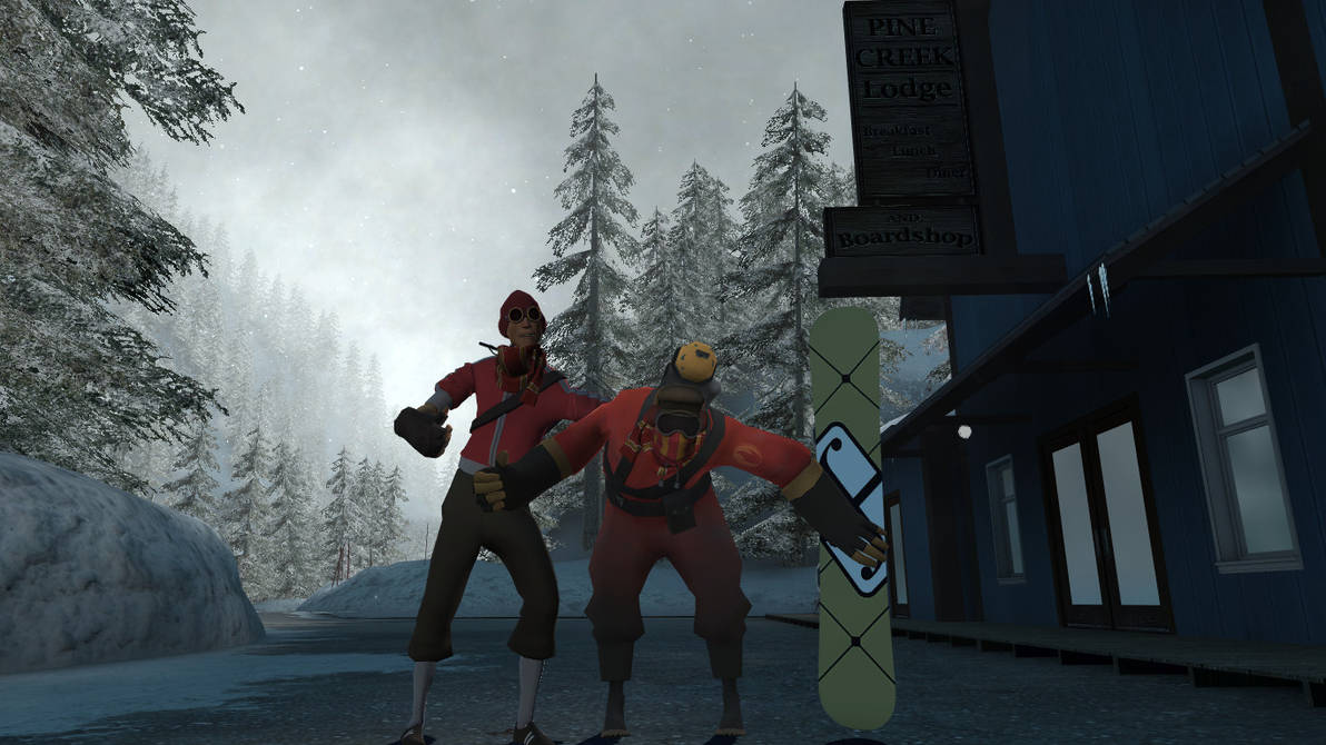 Pyro Vs. Scout Scout and Pyro on holiday by DrSockbat on DeviantArt