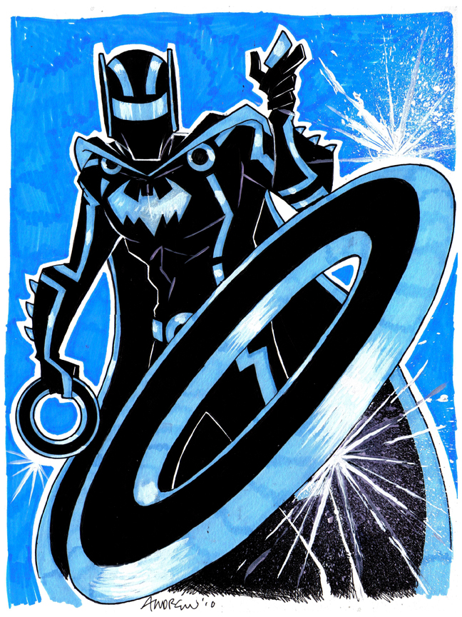 Batman Tron Christmas Present