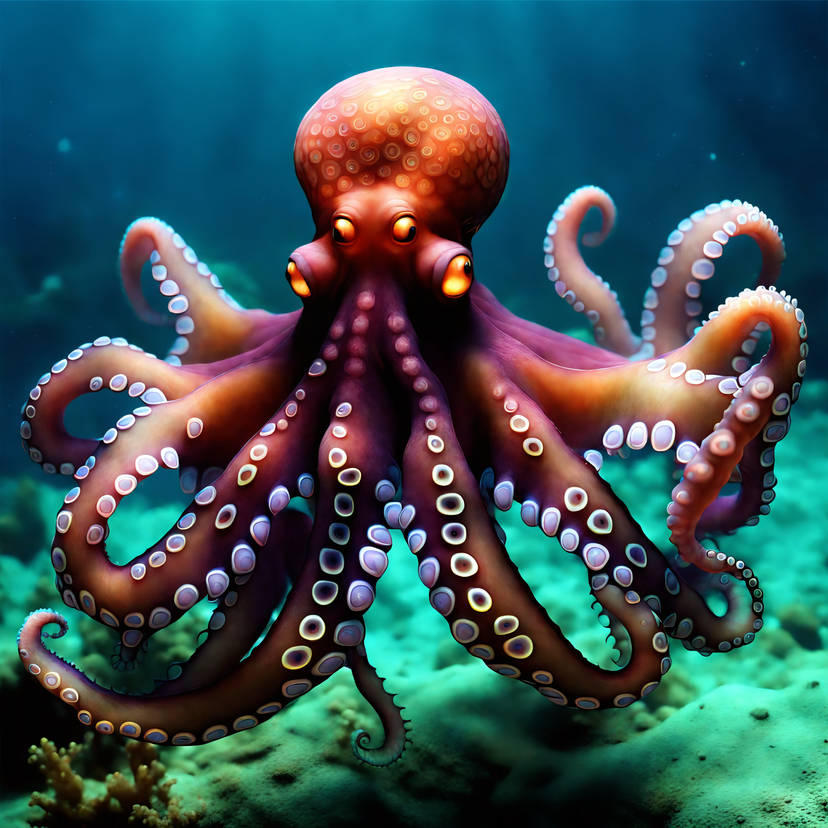 Octo Inu Octoalien by HotFishMedia on DeviantArt