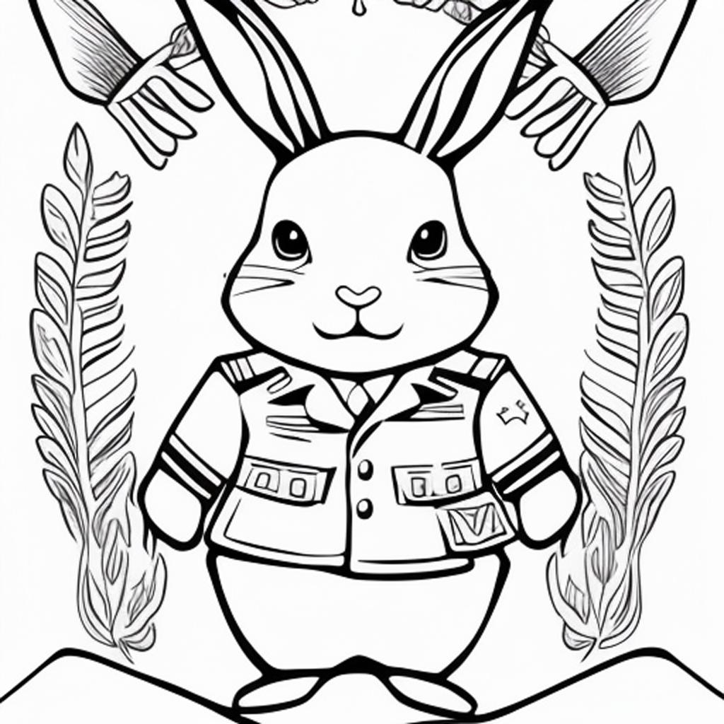Soviet Bunny Coloring Page by welladjusteddinosaur on DeviantArt
