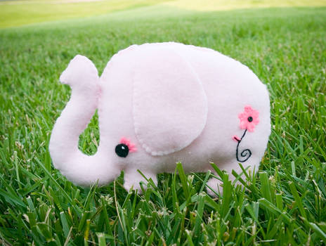 Adeline the Pink Elephant