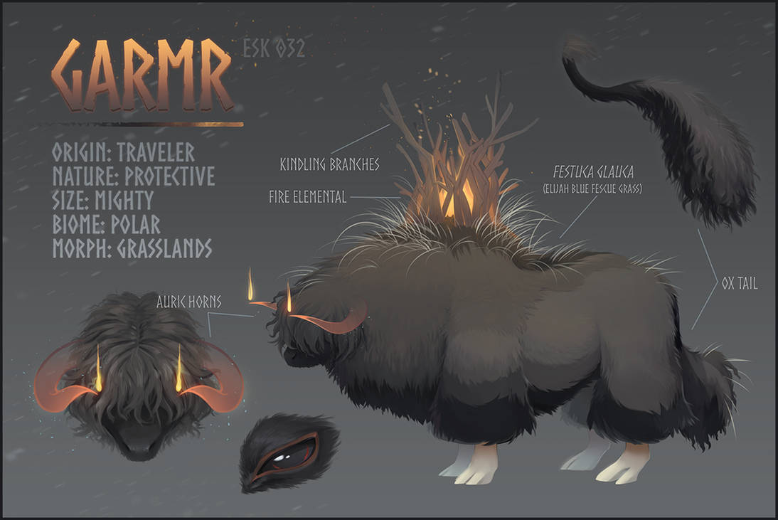 ESK 032 - Garmr Reference Sheet 2018 by Lachtaube