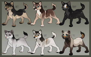 SOLD [Wolf Adopts] - A Very Many Pupperonis