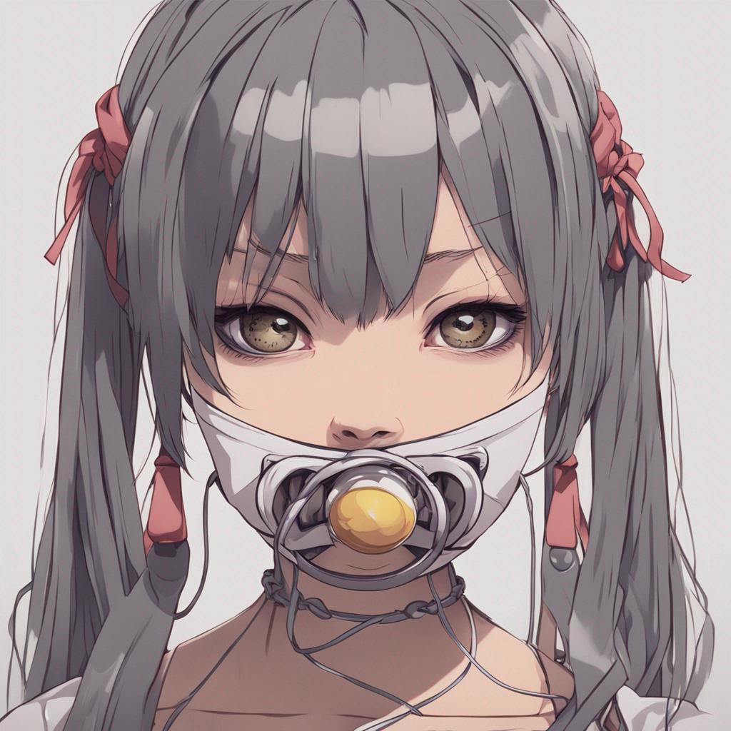 Pacifier Base Deviantart Anime woman with a pacifier in her mouth and tied by arcane-butterfly ...
