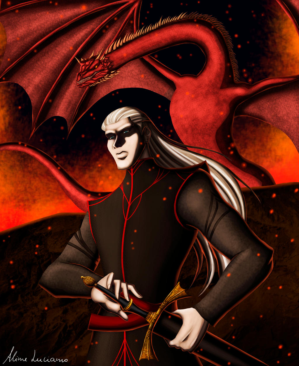 Daemon by AlineLuciano on DeviantArt