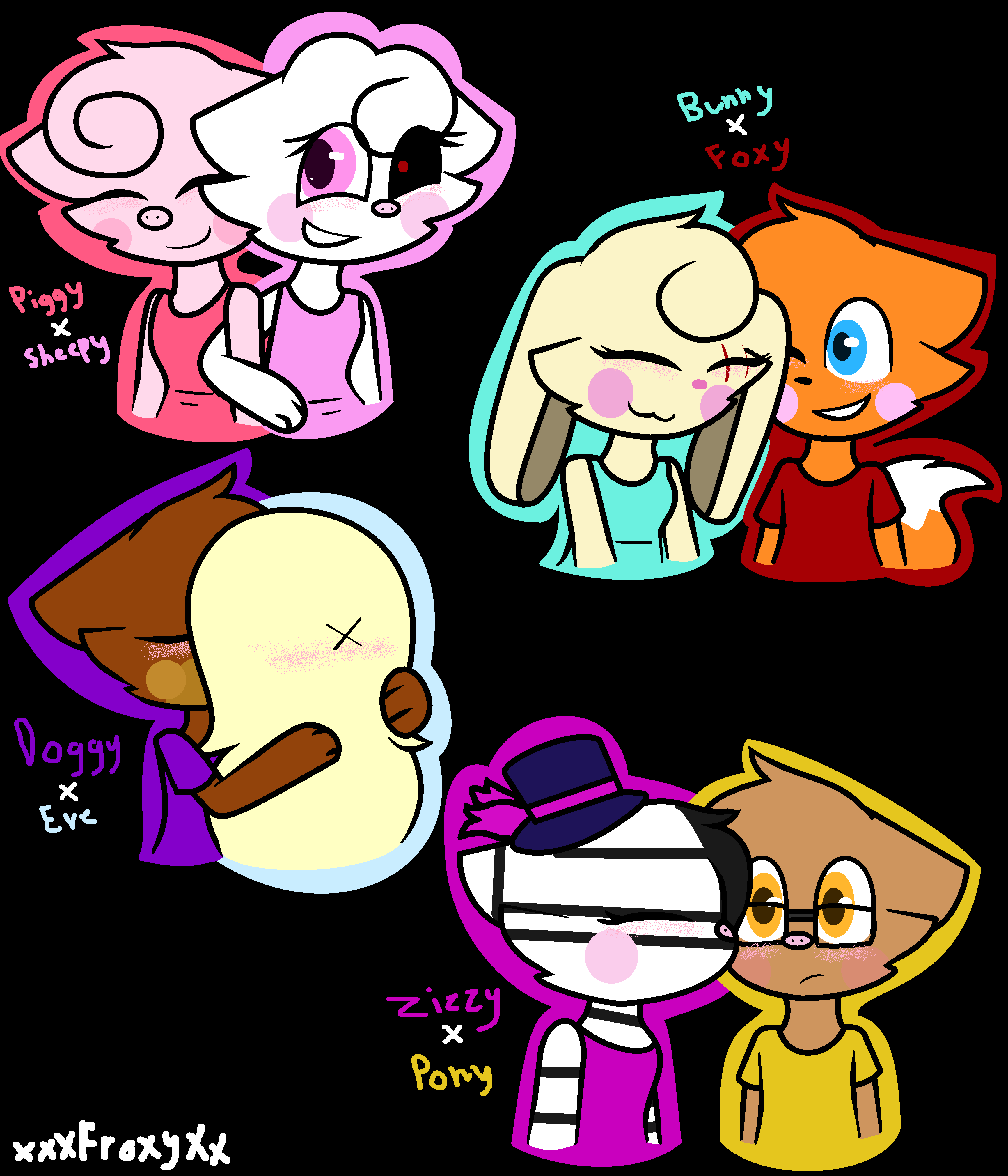 All of my piggy OTP ship pictures not mine! by mixany on DeviantArt