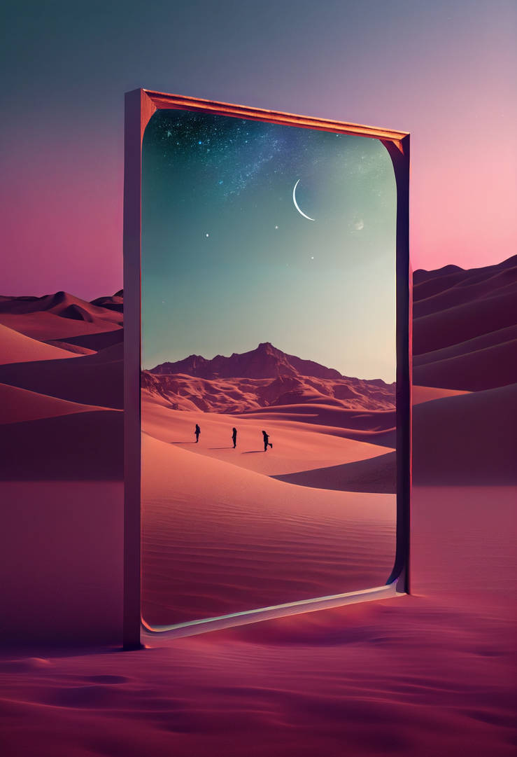 Surreal mirrors by divedave on DeviantArt