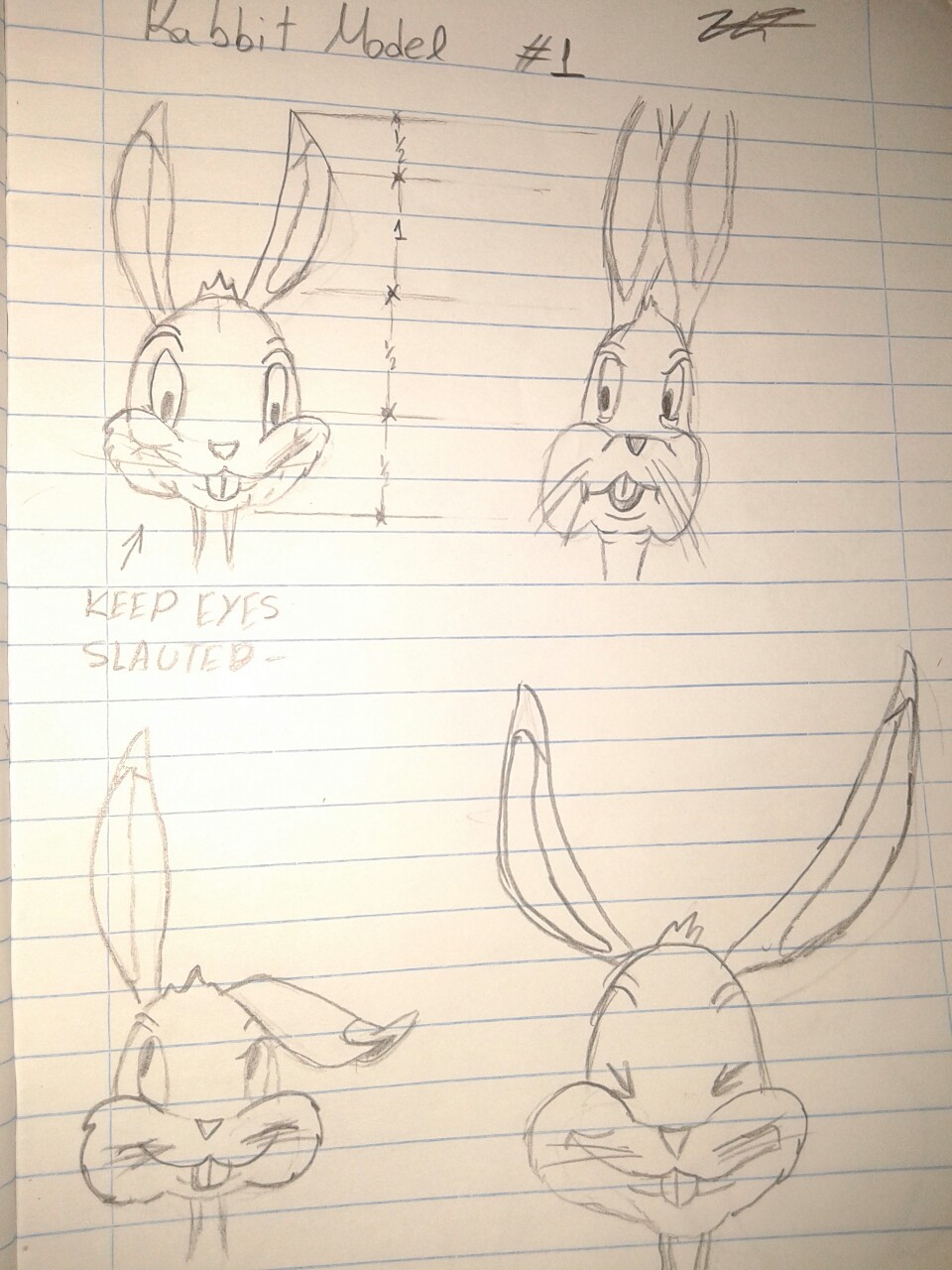 Rabbit Model #1 by SusannaZacharian on DeviantArt