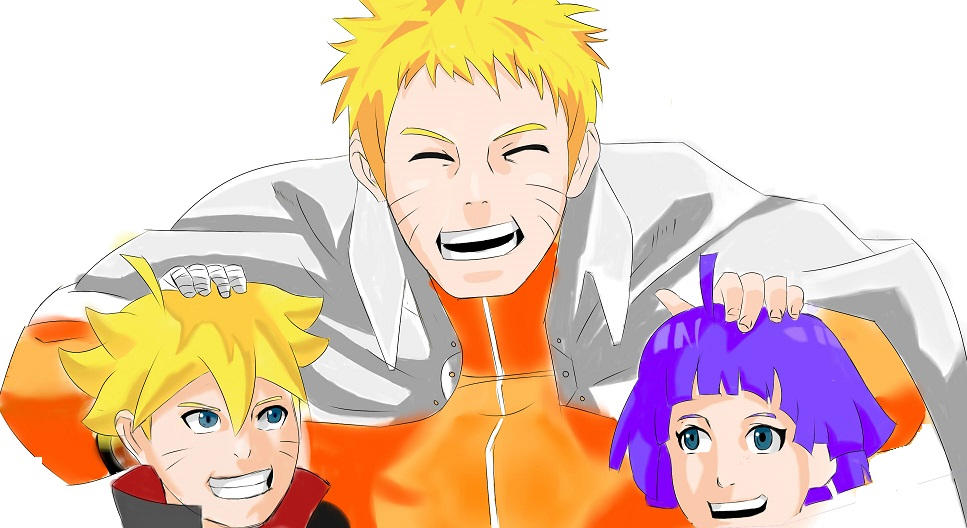 Naruto and His Family by Canberkg on DeviantArt