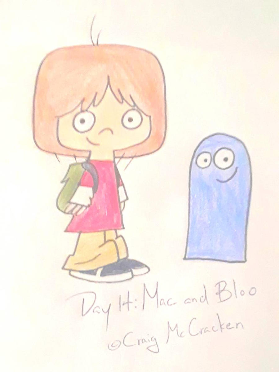June Toon Day 14: Mac and Bloo by ArtisticAmos on DeviantArt