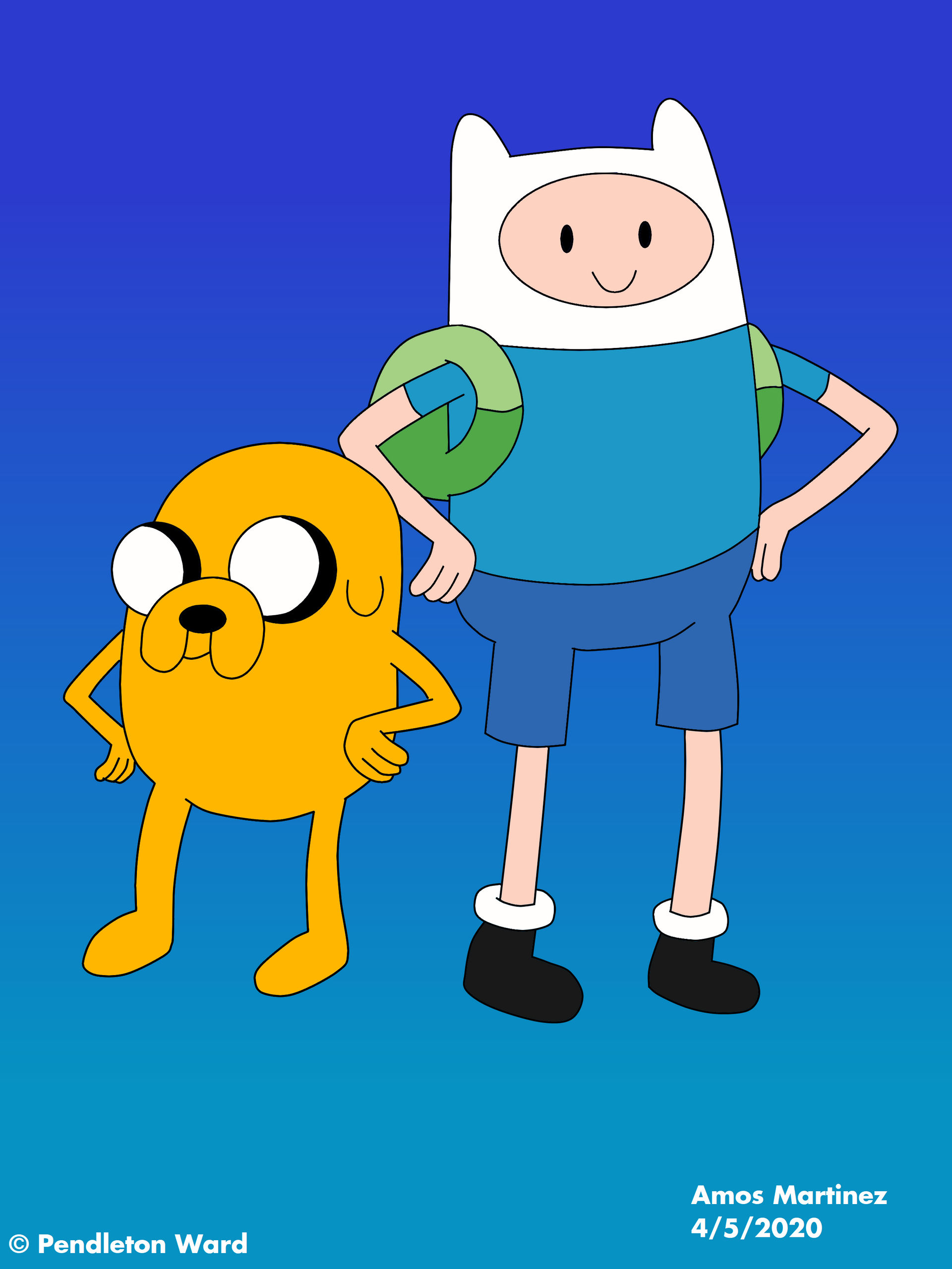 Adventure Time 10th Anniversary by ArtisticAmos on DeviantArt