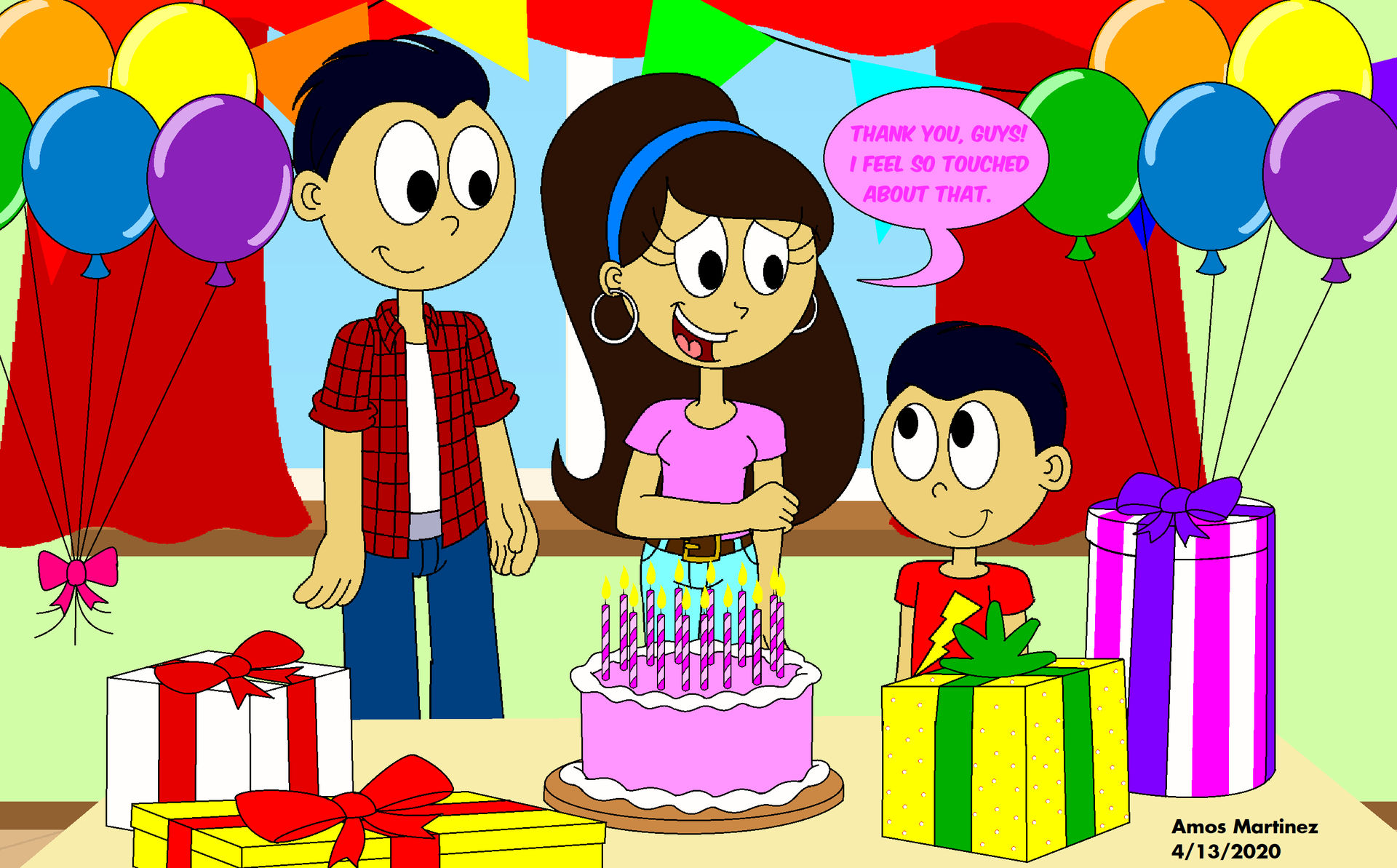 Lucia's Birthday by ArtisticAmos on DeviantArt