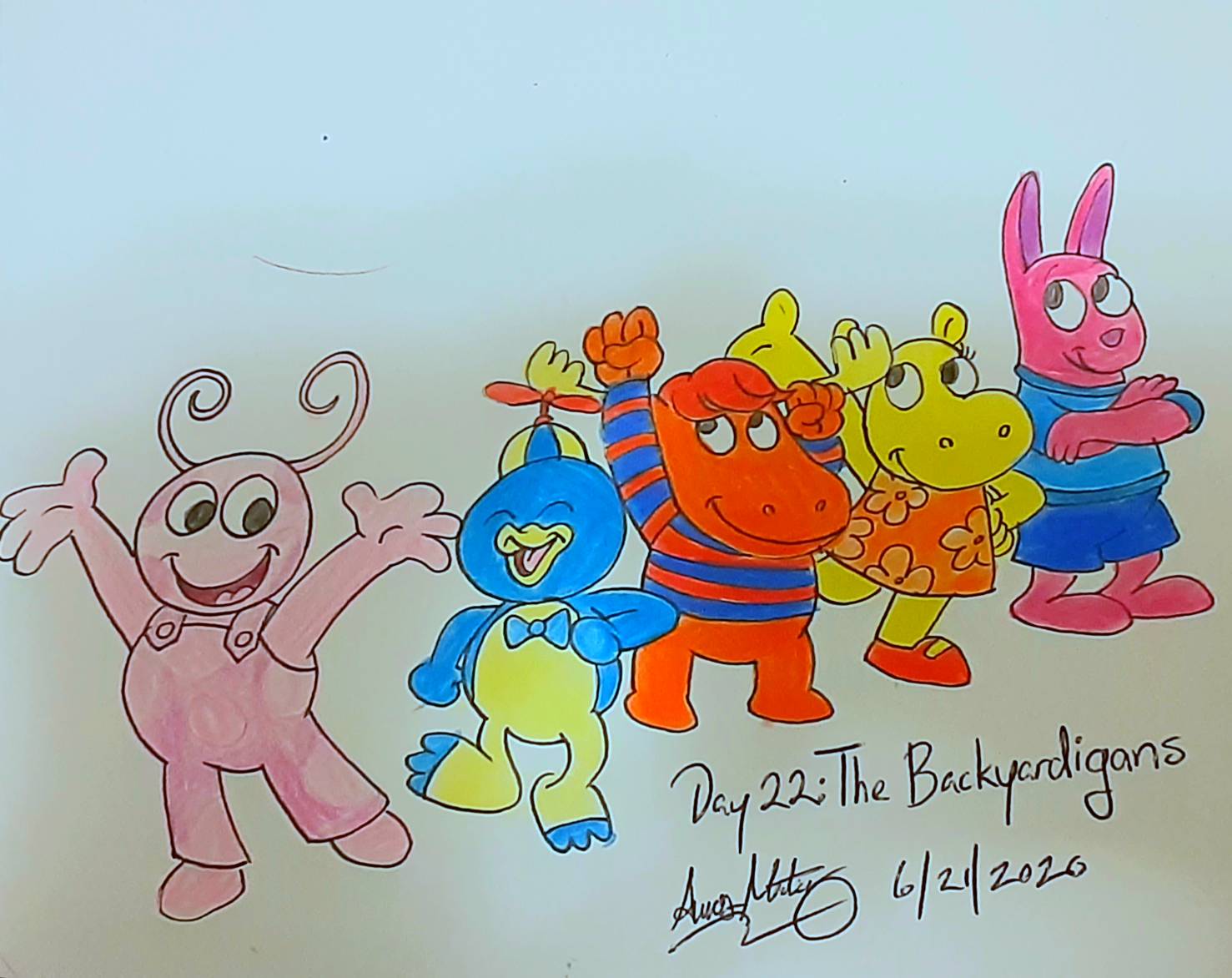 Day 22: The Backyardigans by ArtisticAmos on DeviantArt