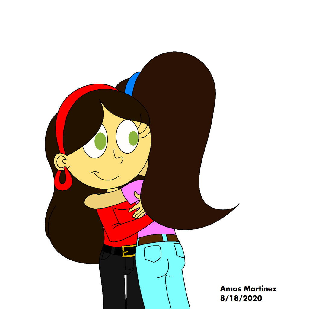 Day 49: Giving their friend a hug by ArtisticAmos on DeviantArt