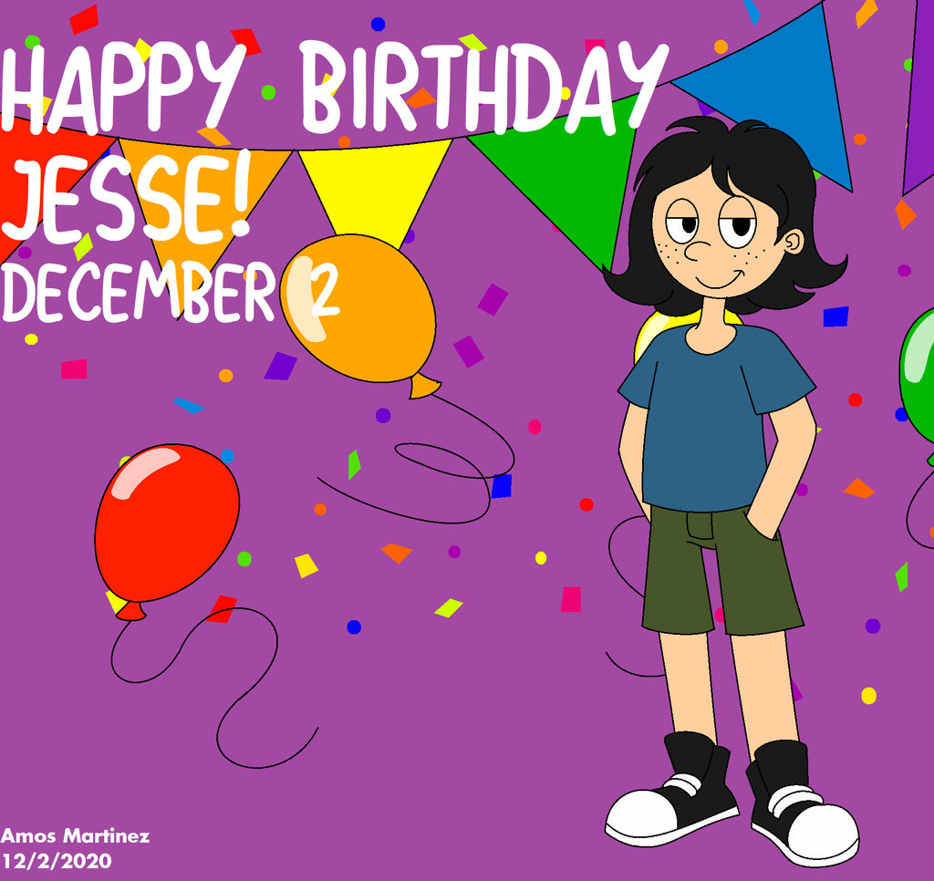Happy Birthday Jesse (2020) by amos19 on DeviantArt