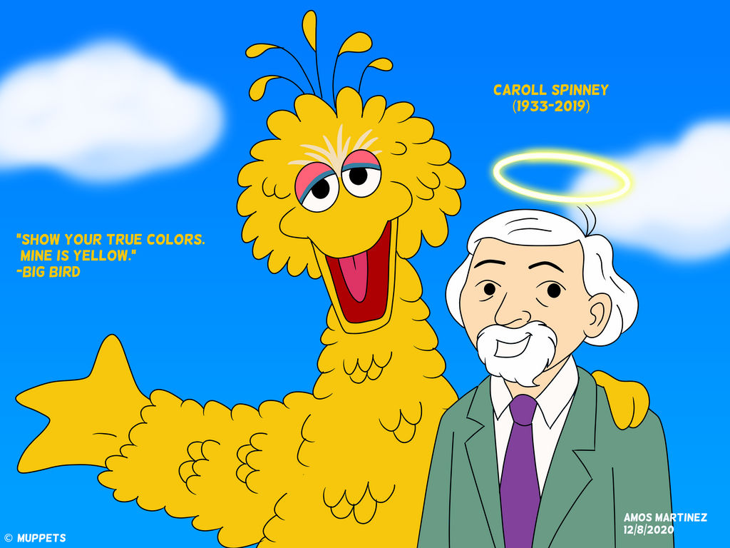 Caroll Spinney’s Tribute by ArtisticAmos on DeviantArt