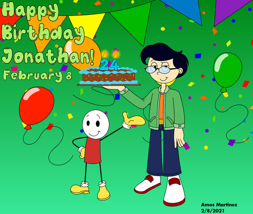 Happy Birthday Jonathan (2021) by ArtisticAmos on DeviantArt
