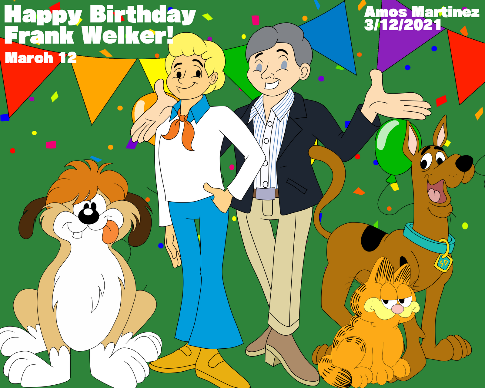 Happy Birthday Frank Welker (2021) by ArtisticAmos on DeviantArt