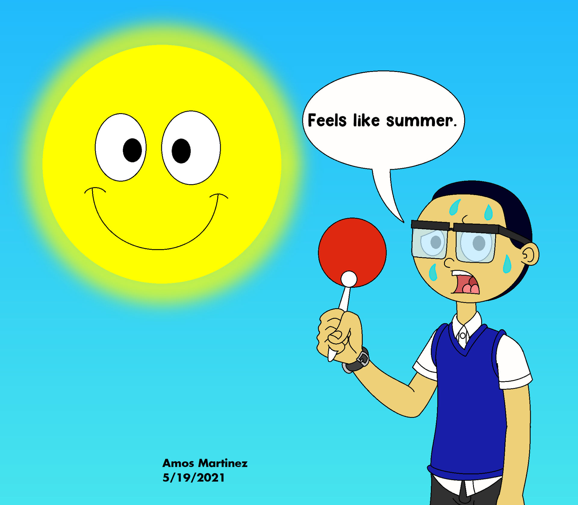 Summer Approaches by ArtisticAmos on DeviantArt