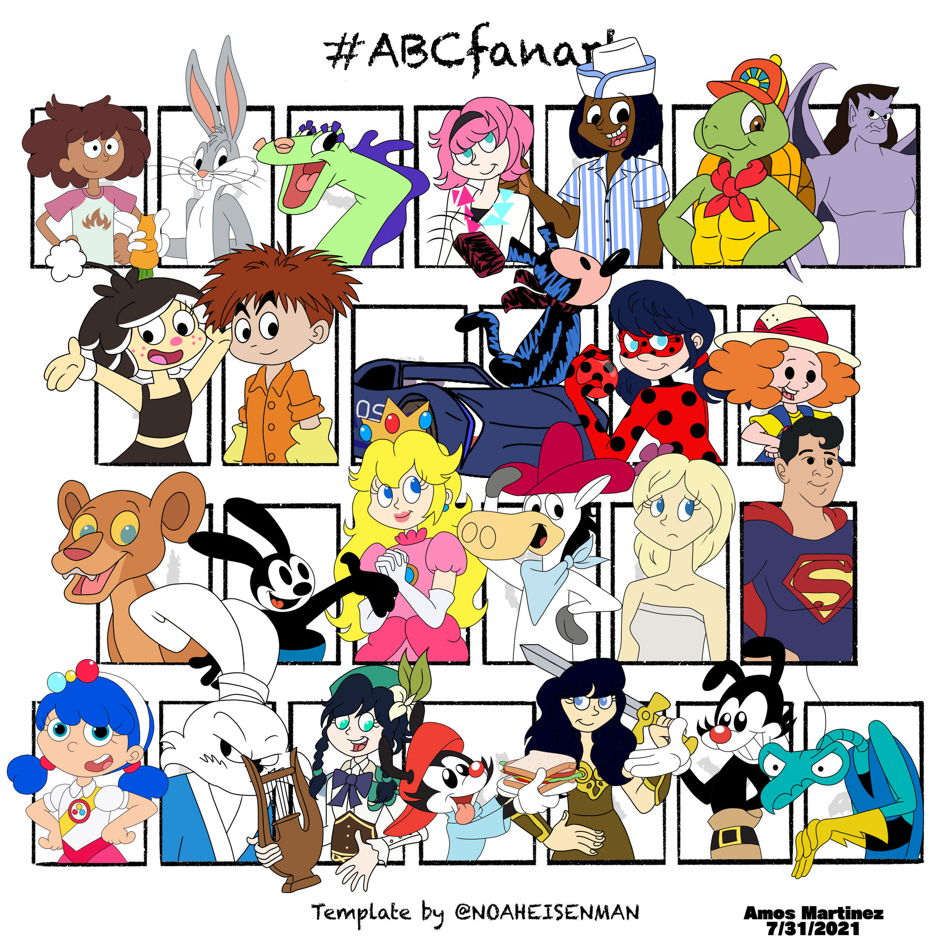 ABC Fanart by ArtisticAmos on DeviantArt