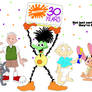 Happy 30th Anniversary Nicktoons