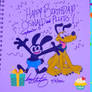 Happy Birthday Oswald and Pluto! 