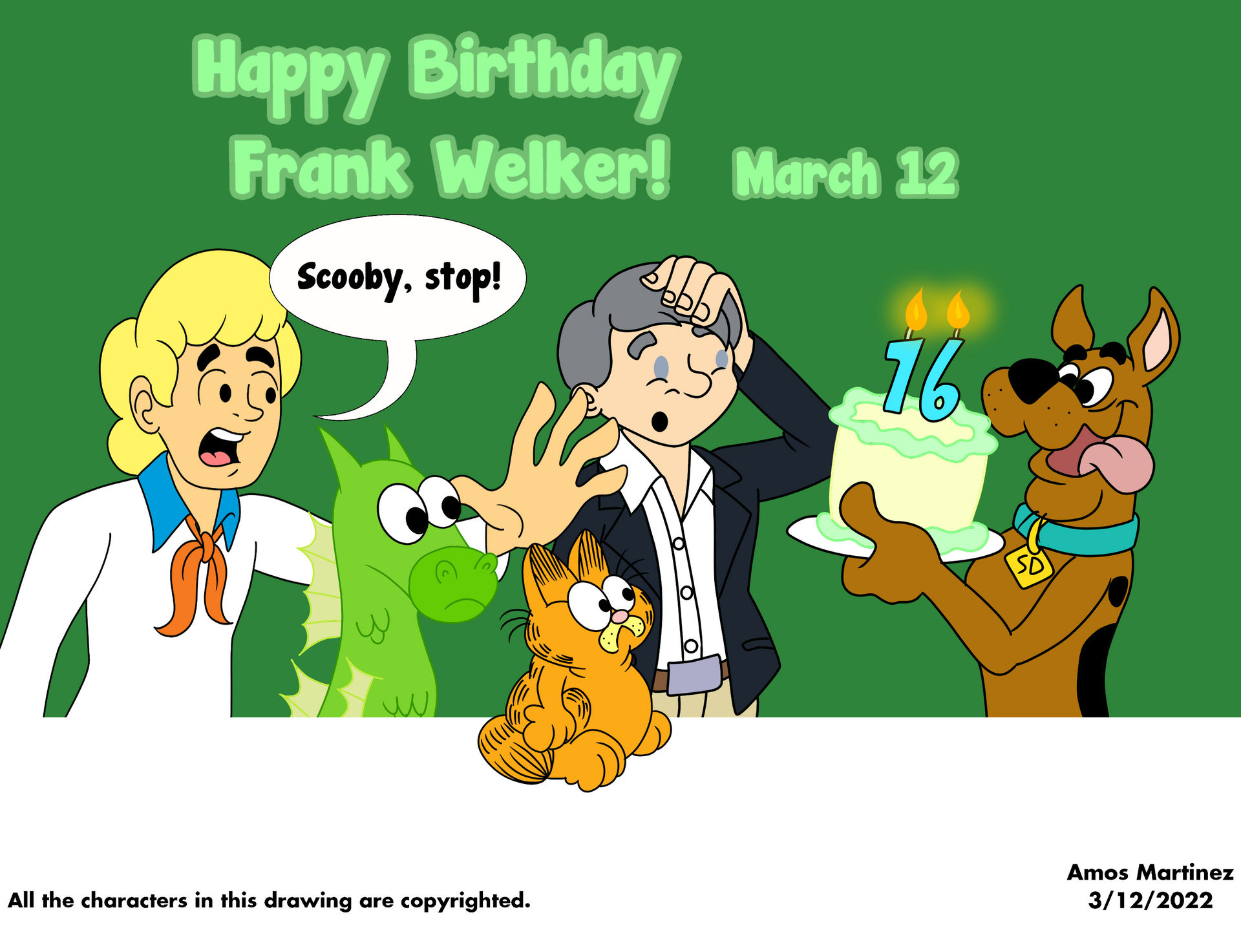 Happy Birthday Frank Welker (2022) by ArtisticAmos on DeviantArt
