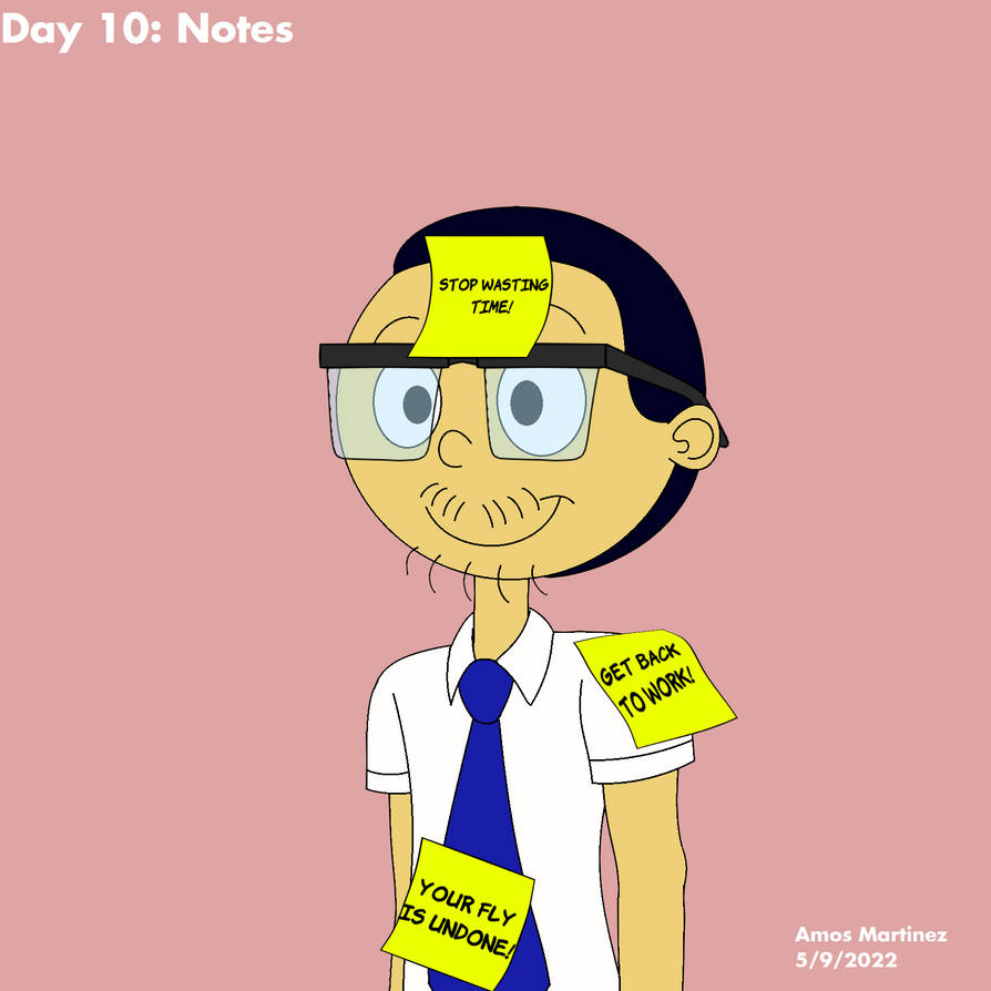 Deviantart Note Do Day 10: Notes by ArtisticAmos on DeviantArt