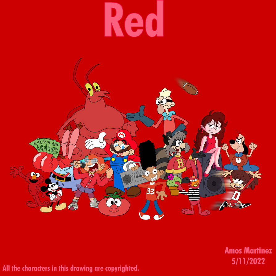 Red Credits Deviantart Red by ArtisticAmos on DeviantArt