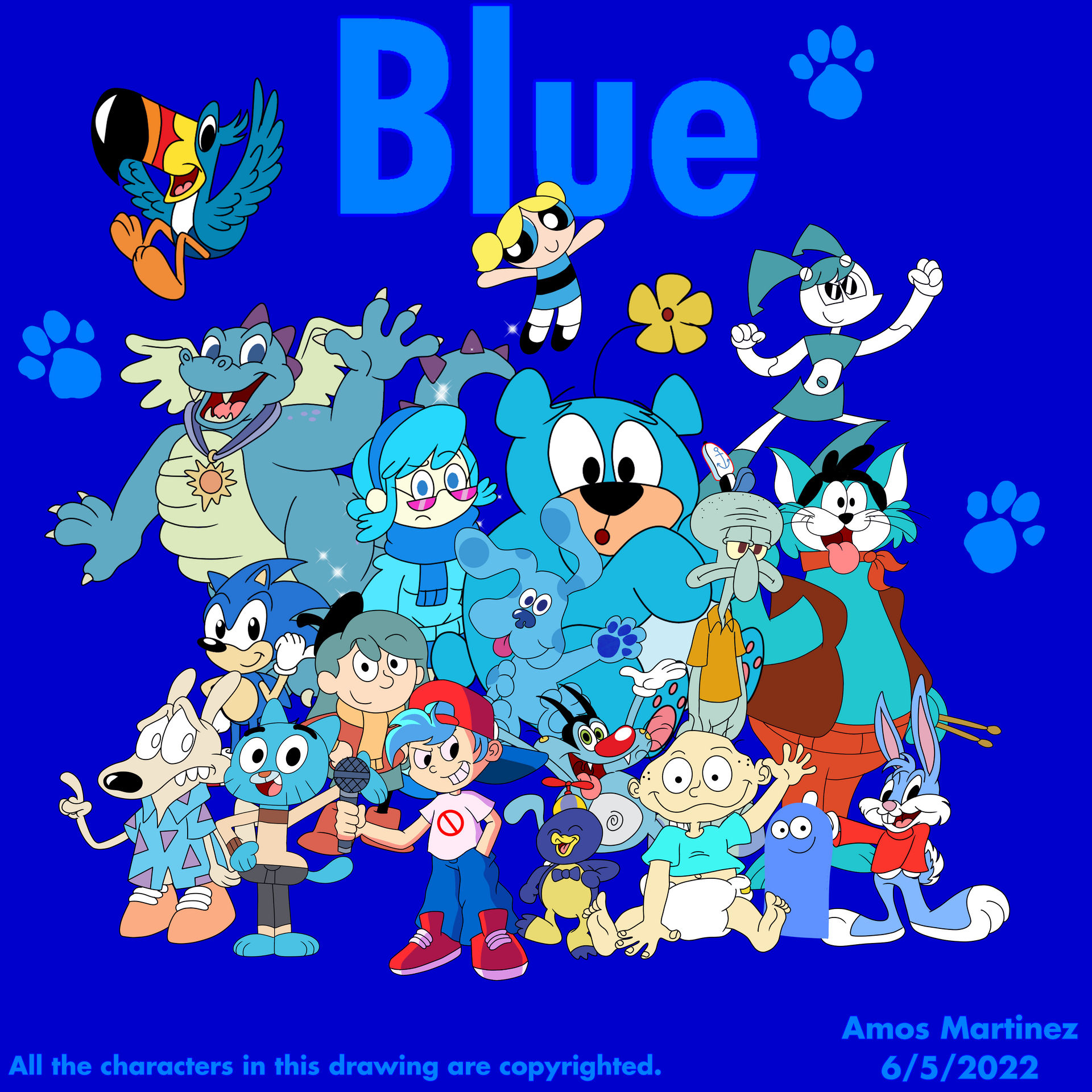 Blue by ArtisticAmos on DeviantArt