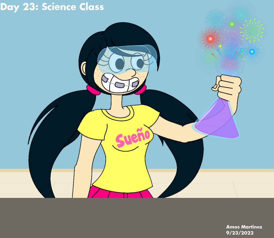 Day 23: Science Class by ArtisticAmos on DeviantArt