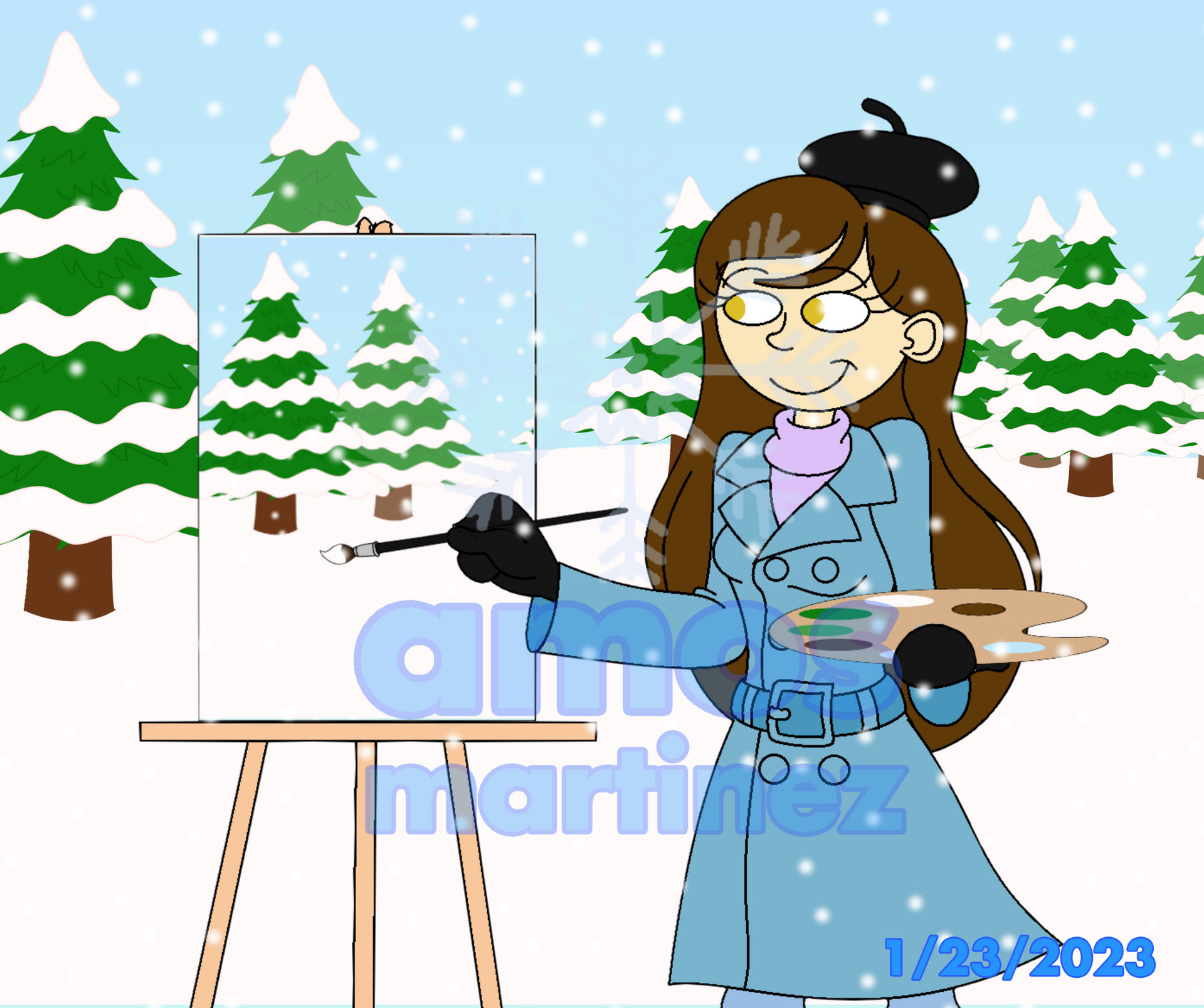 Deviantart Snow Snow Scenery by ArtisticAmos on DeviantArt