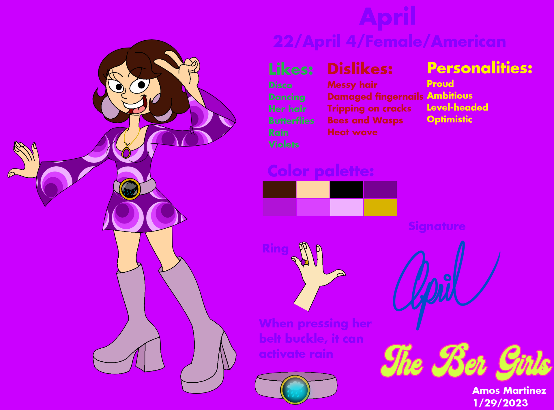 April's Reference Sheet by ArtisticAmos on DeviantArt