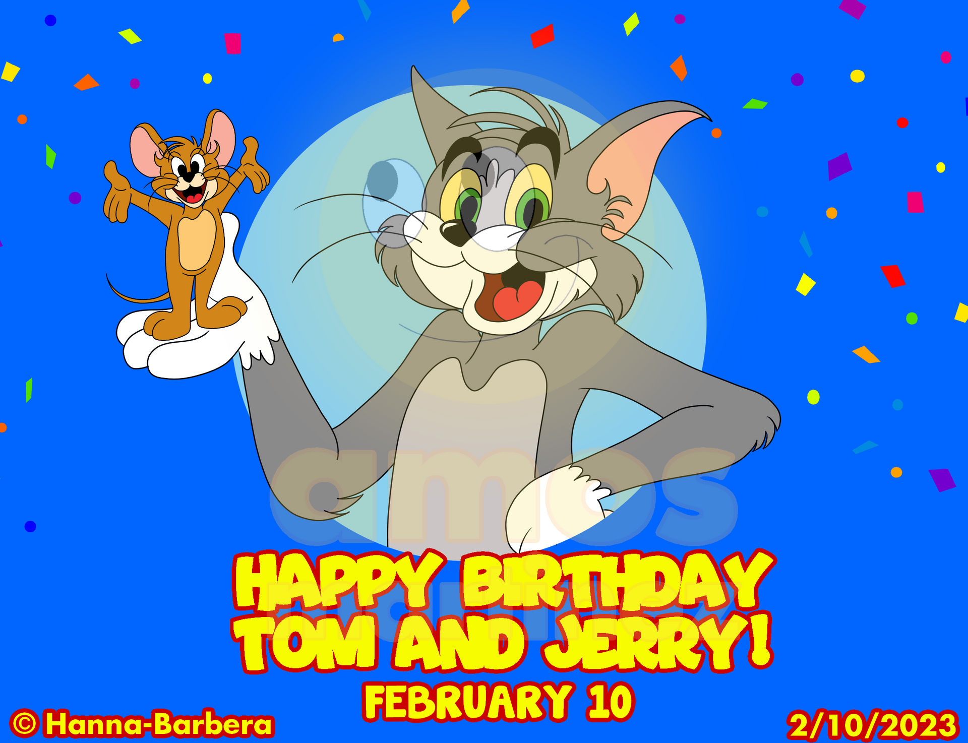 Happy Birthday Tom Jerry (2023) by ArtisticAmos on DeviantArt Happy Birthday Tom Jerry (2023) by ArtisticAmos on DeviantArt