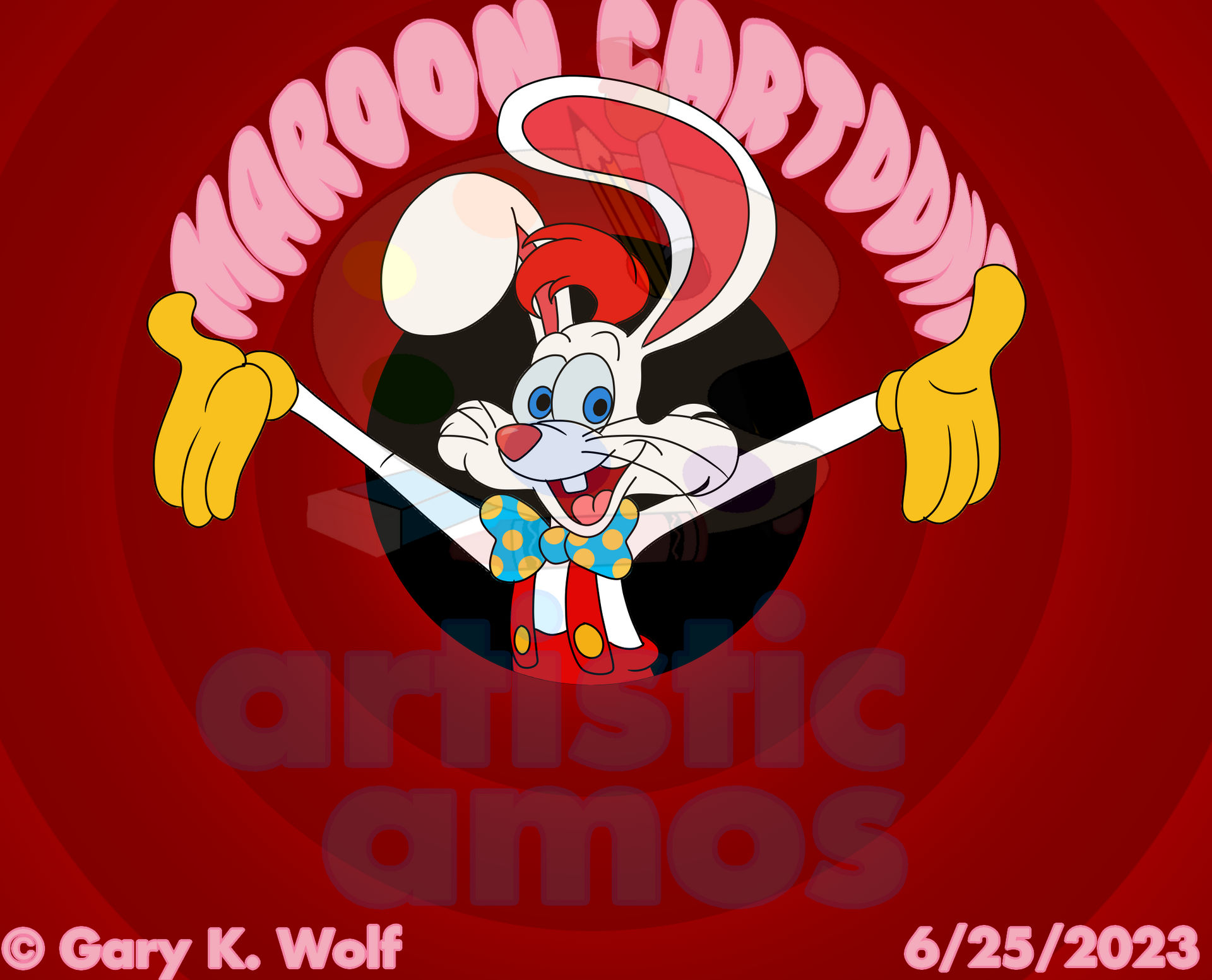 Maroon Ric Rac Cartoon Maroon Cartoons Presents Roger Rabbit by ArtisticAmos on DeviantArt